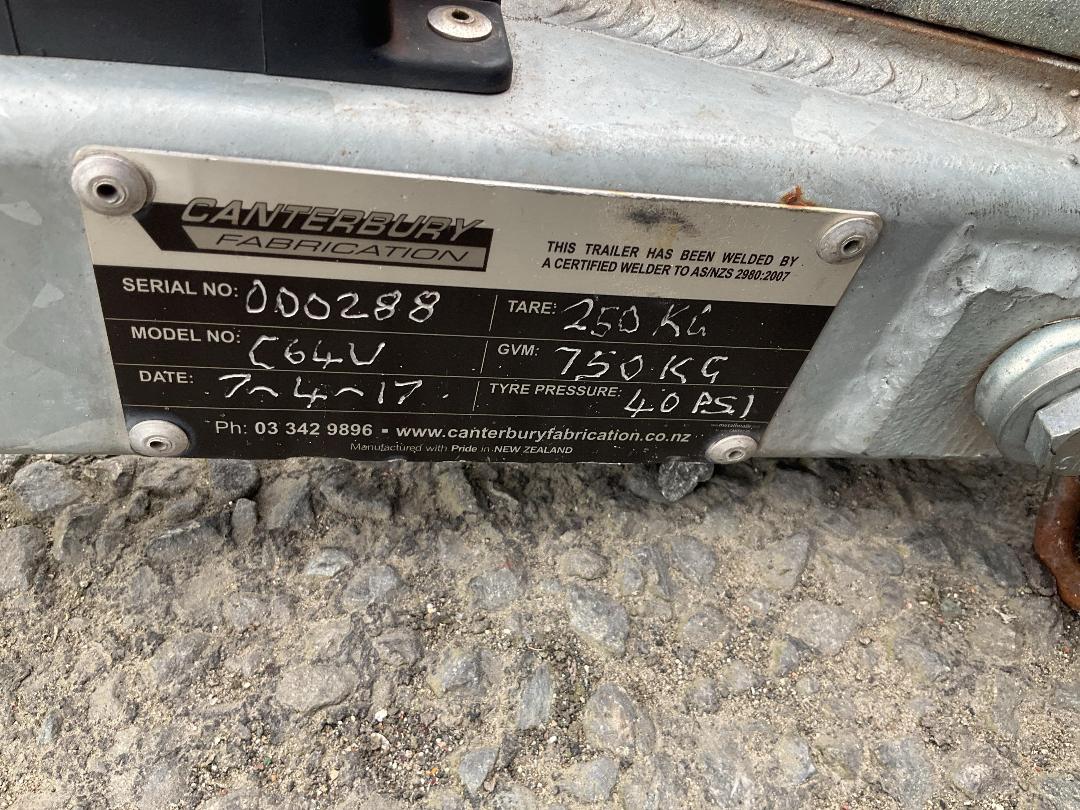 Photo '6' of TRAILER CANFAB Box Body - Single