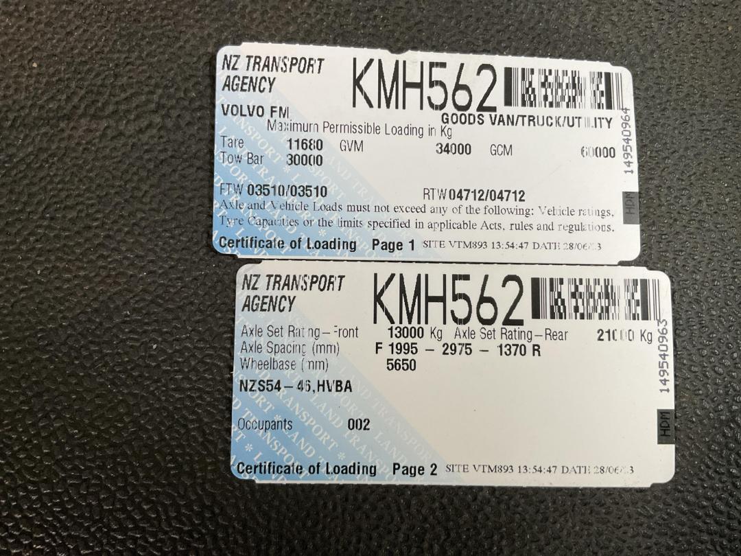 Photo '25' of Volvo FM540 Cab Chassis