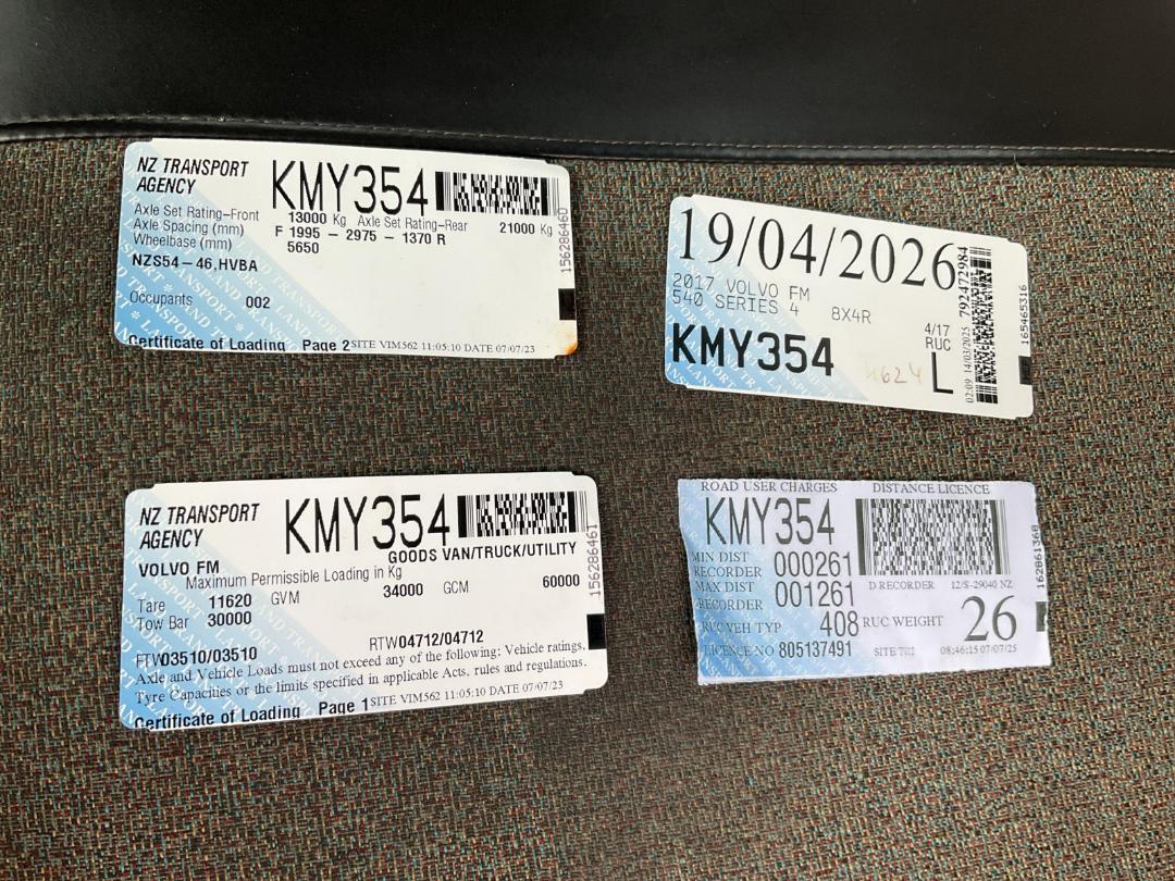 Photo '30' of Volvo FM540 Cab Chassis