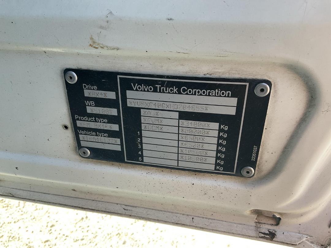 Photo '29' of Volvo FM540 Cab Chassis