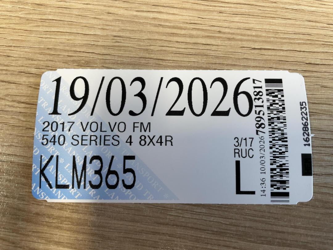 Photo '31' of Volvo FM540 Cab Chassis