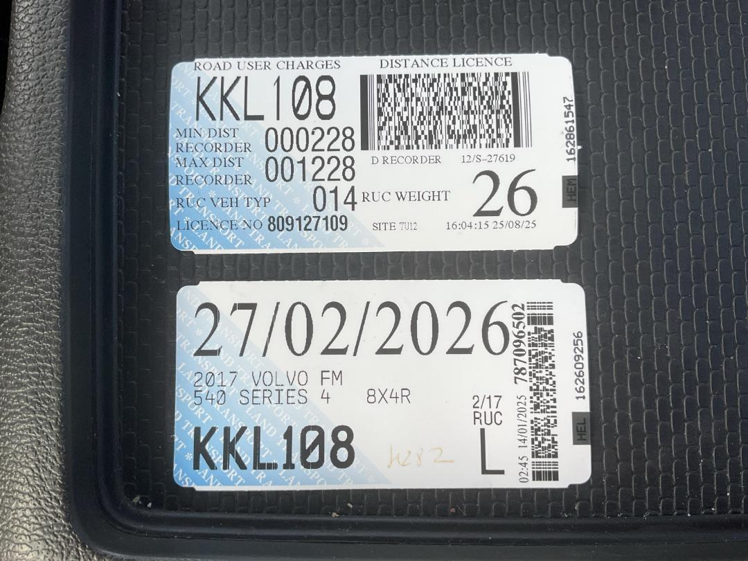 Photo '25' of Volvo FM540 Cab Chassis