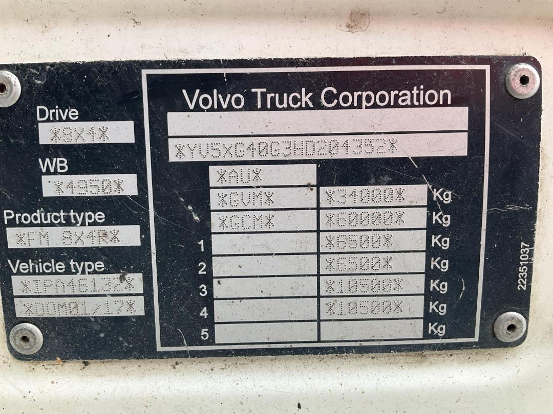 Photo '32' of Volvo FM540 Cab Chassis