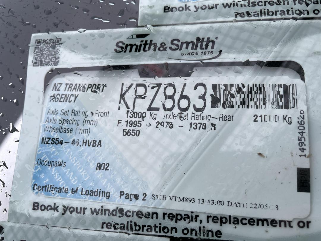 Photo '34' of Volvo FM540 Cab Chassis