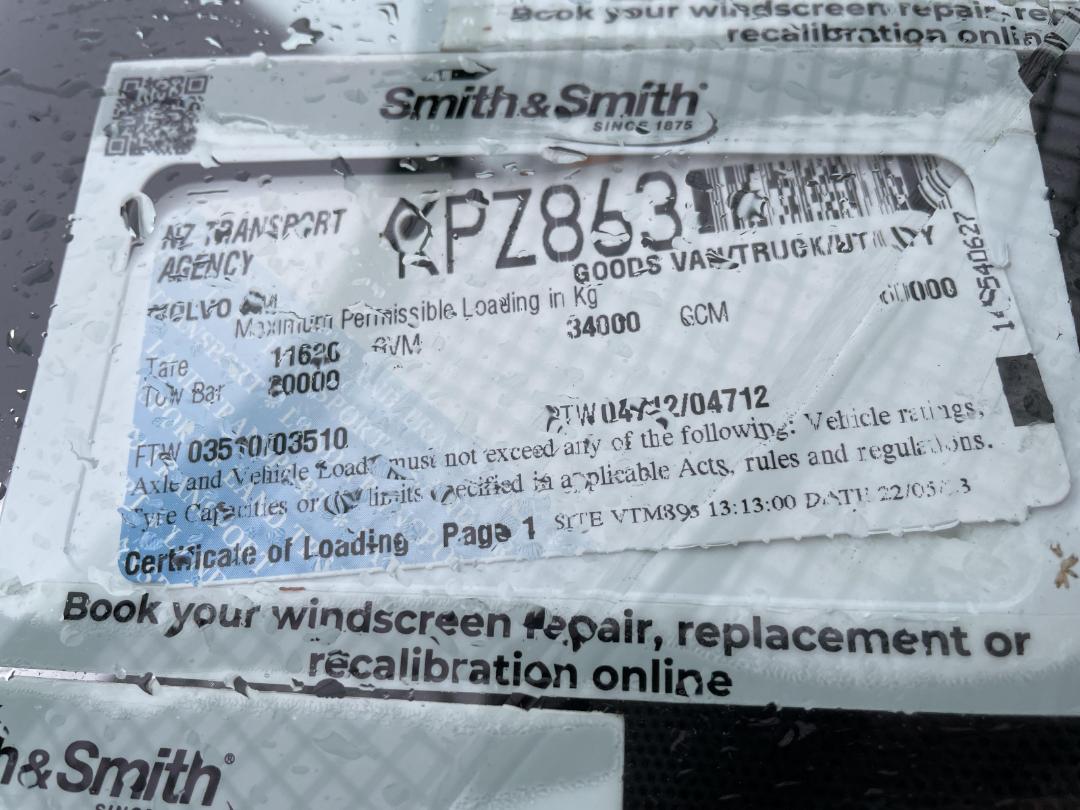 Photo '35' of Volvo FM540 Cab Chassis