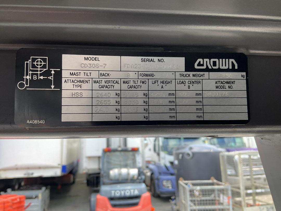 Photo '28' of Crown CD30S Forklift