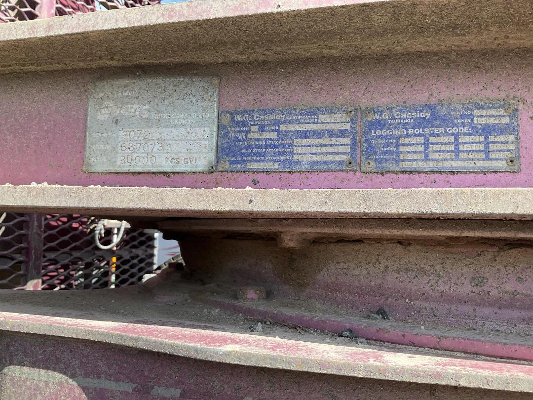 Photo '3' of EVANS 4AS Logger Trailer Full Photo '3' of EVANS 4AS Logger Trailer Full