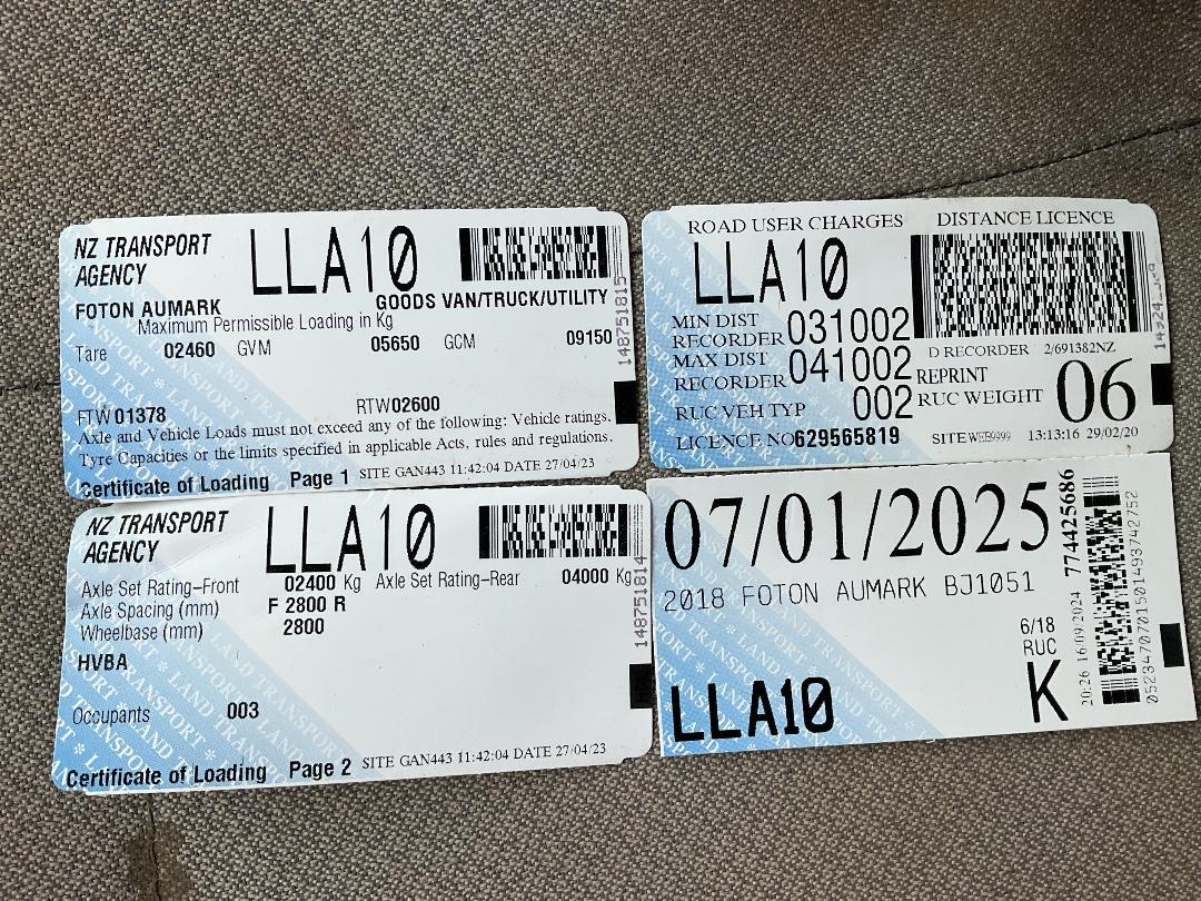 Photo '49' of Foton Aumark BJ1051 Flat Deck