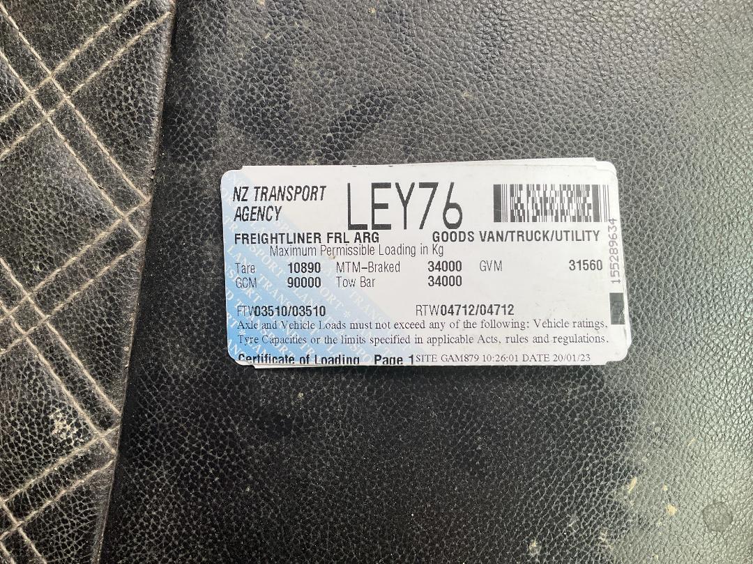 Photo '38' of Freightliner FRL ARGOSY 8X4 Logger