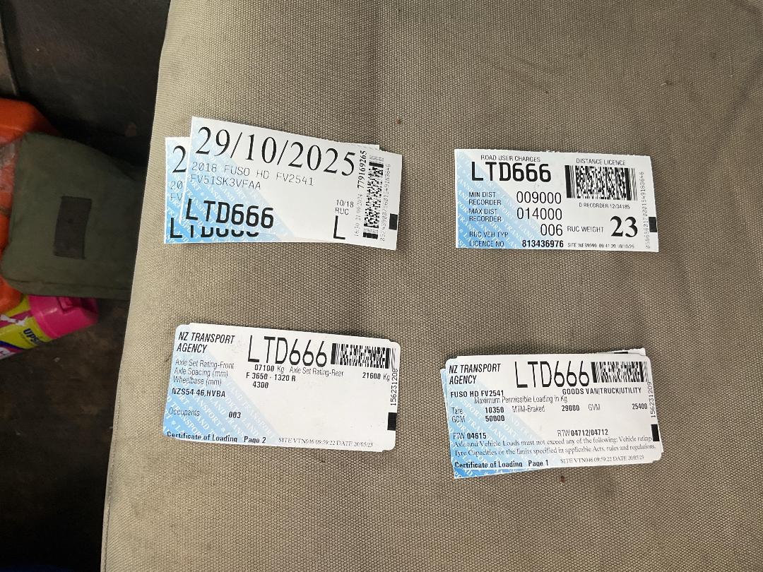 Photo '20' of Fuso FV2541 Tipper