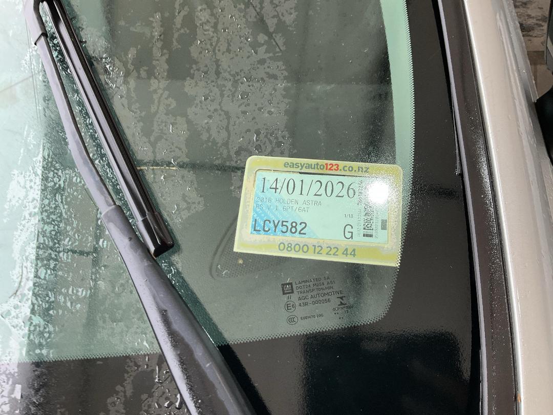 Photo '17' of Holden Astra RS-V