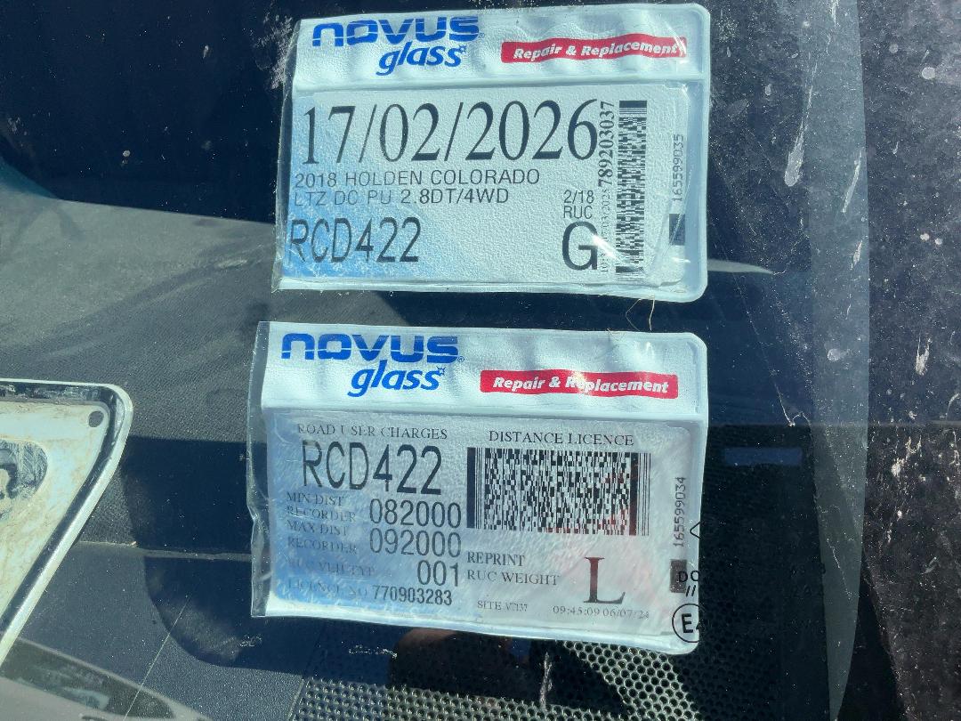 Photo '20' of Holden Colorado LTZ DC PU