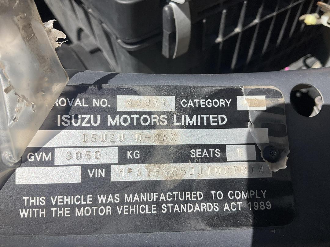 Photo '19' of Isuzu D-MAX LS DC Photo '19' of Isuzu D-MAX LS DC