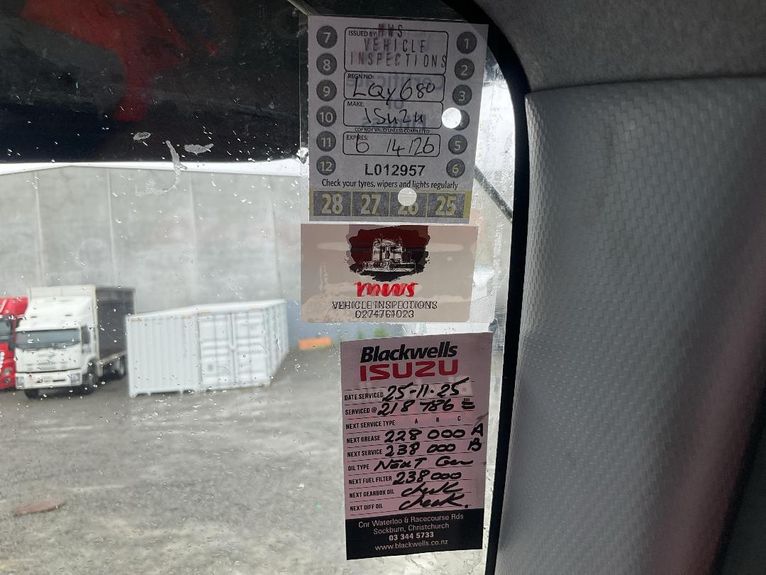 Photo '13' of Isuzu F Series FVY1350L Curtainsider