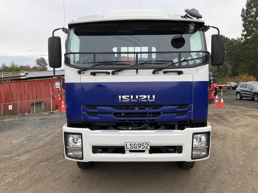 Photo '10' of Isuzu F Series FVZ1400M Flat Deck Crane