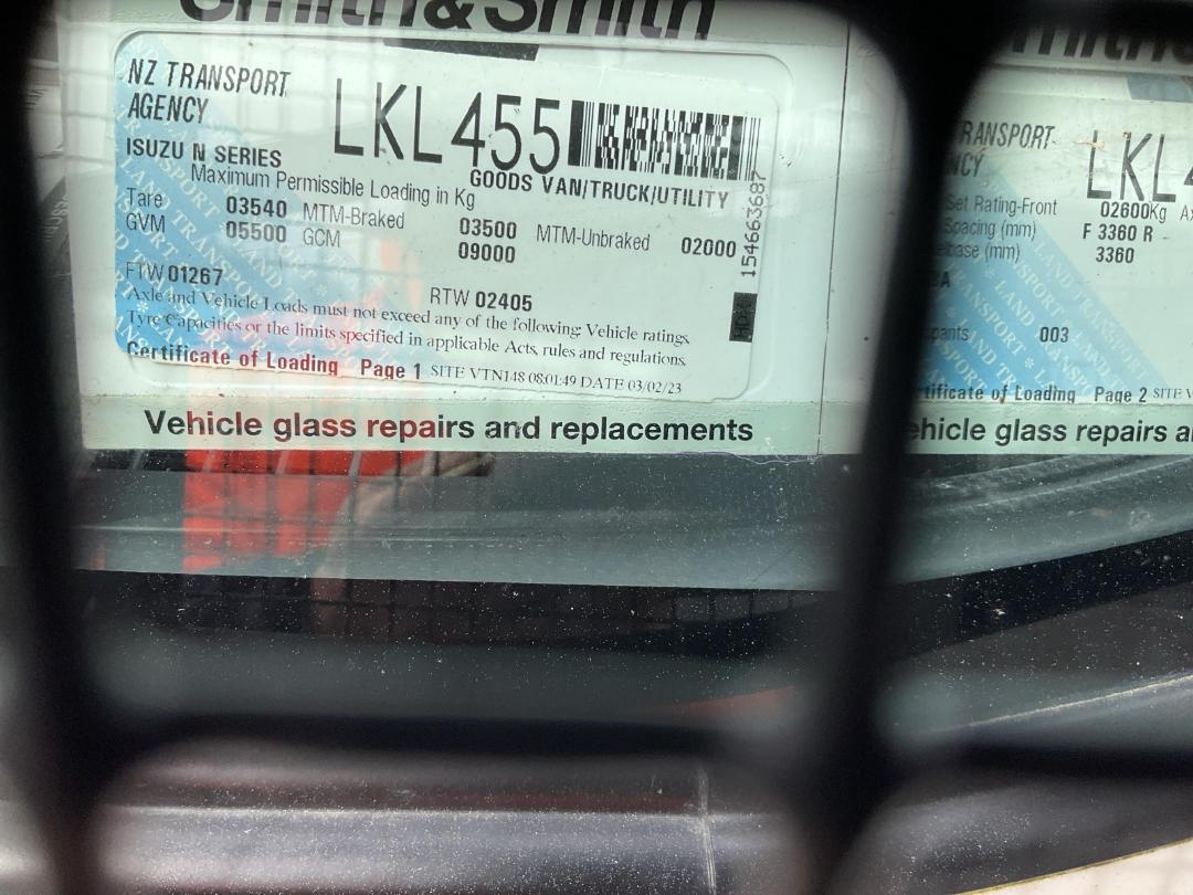 Photo '29' of Isuzu N Series NLR250M AMT Cab Chassis