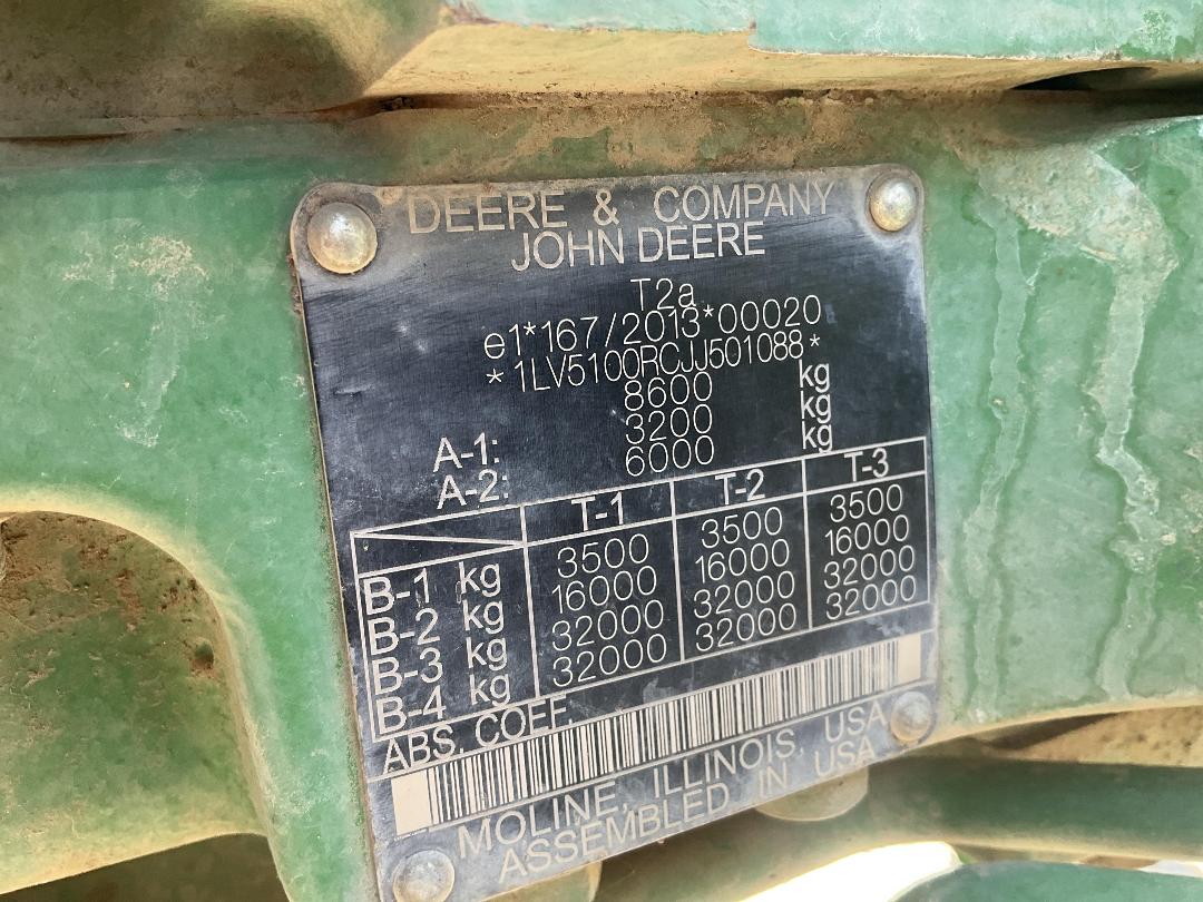 Photo '22' of John Deere 5100R Tractor