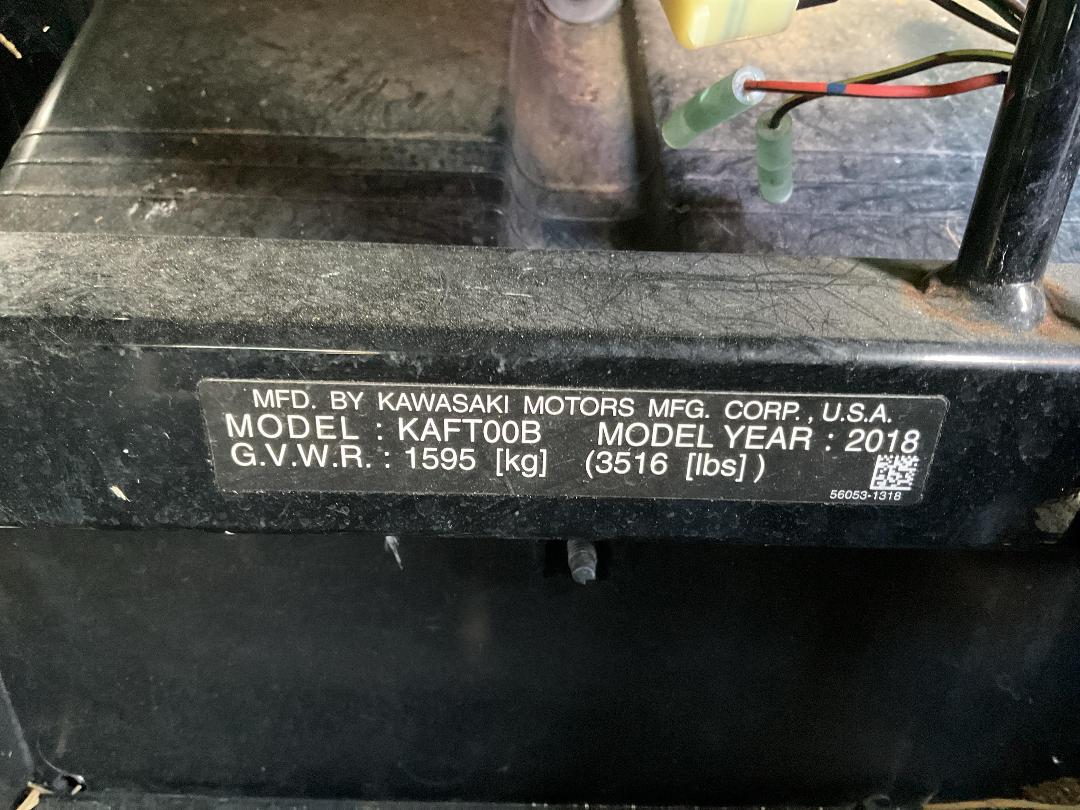 Photo '15' of Kawasaki Mule KAFT00B 4WD