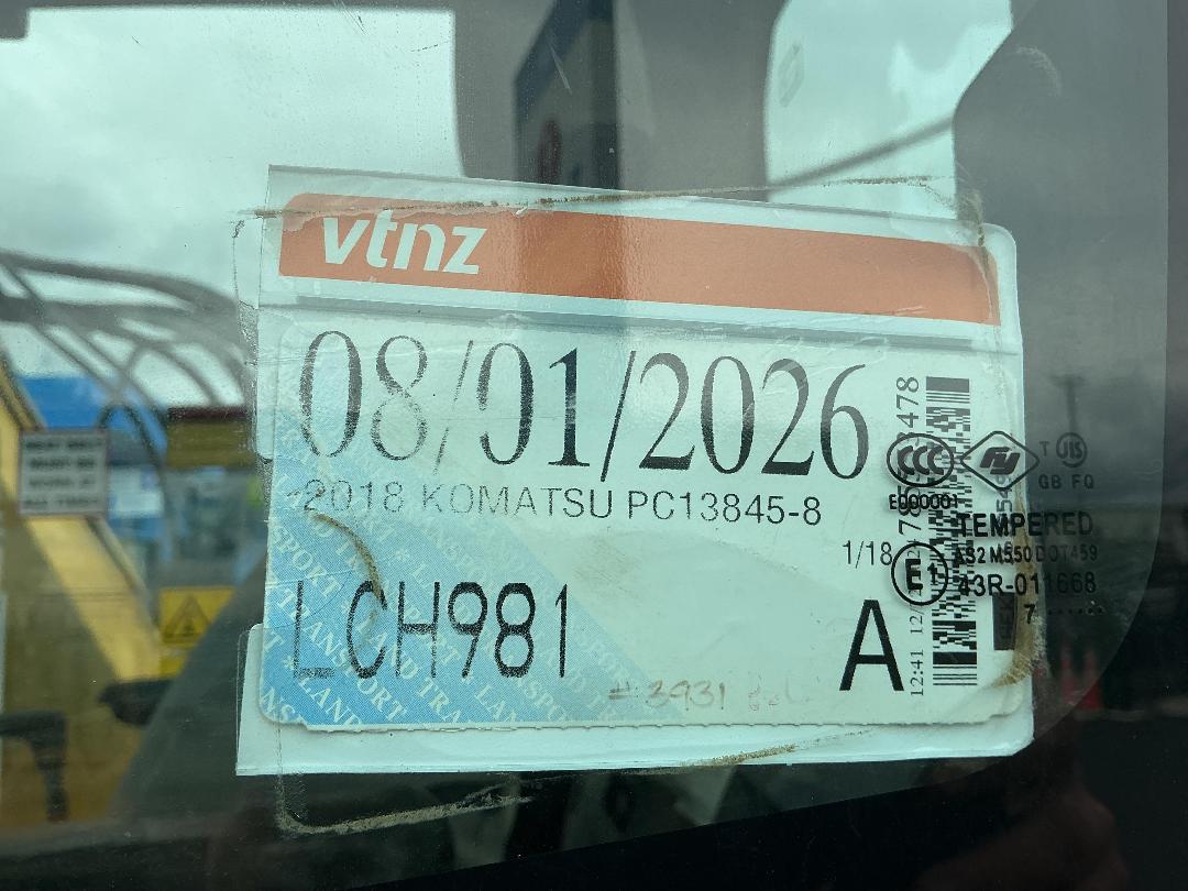 Photo '36' of Komatsu PC138US-8 Excavator