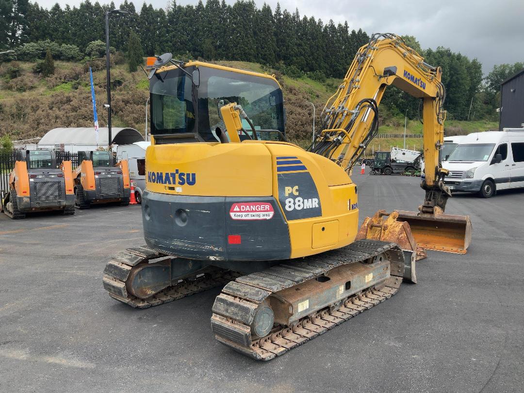 Photo '4' of Komatsu PC88MR-8 Excavator Photo '4' of Komatsu PC88MR-8 Excavator