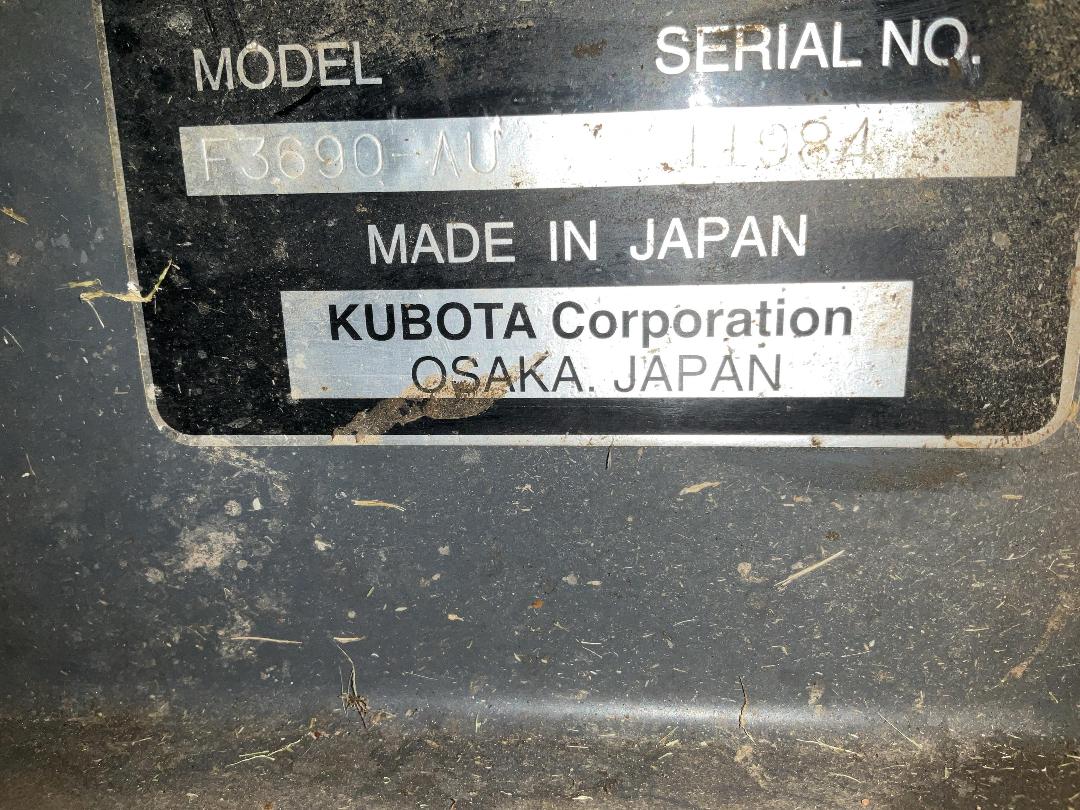 Photo '15' of Kubota F3690 Mower