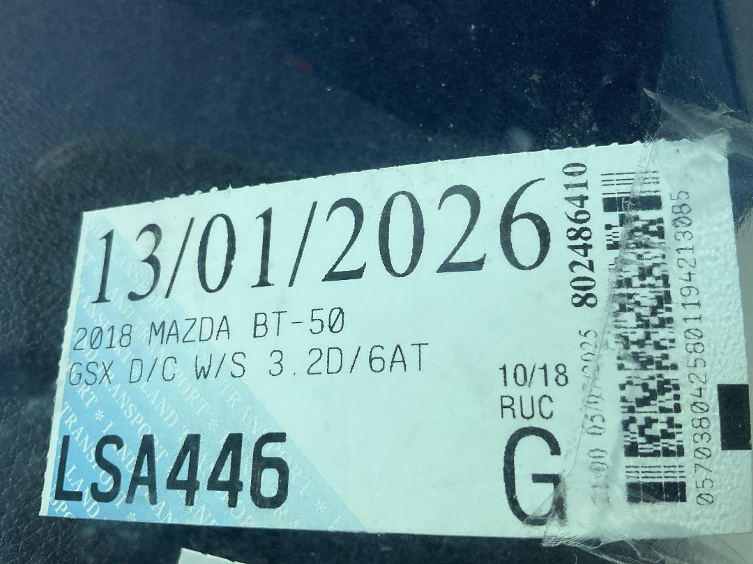Photo '21' of Mazda Bt-50 GSX D/C W/S Photo '21' of Mazda Bt-50 GSX D/C W/S