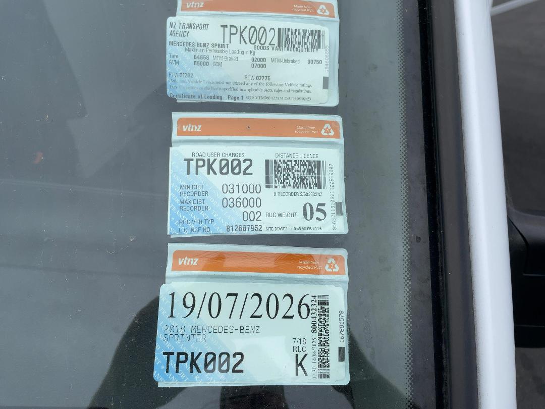 Photo '37' of Mercedes-Benz Sprinter 519 CC LWB 5.0T THL Motorhome