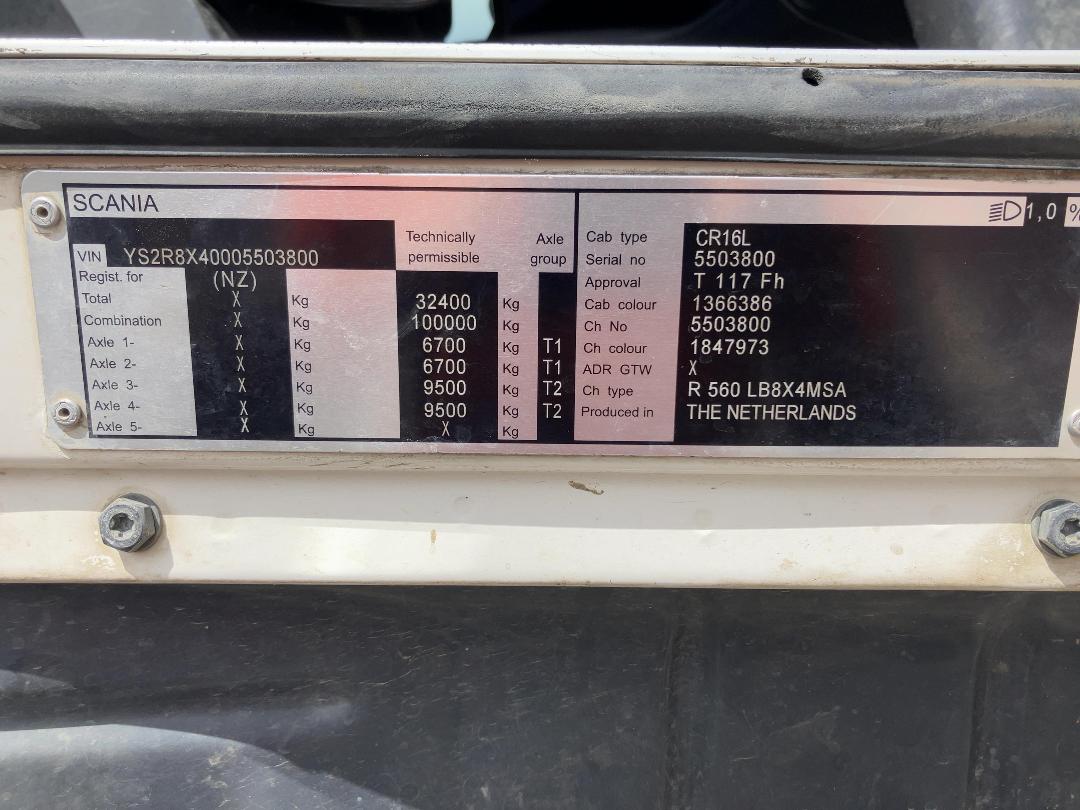 Photo '33' of SCANIA R560 V8 Tanker