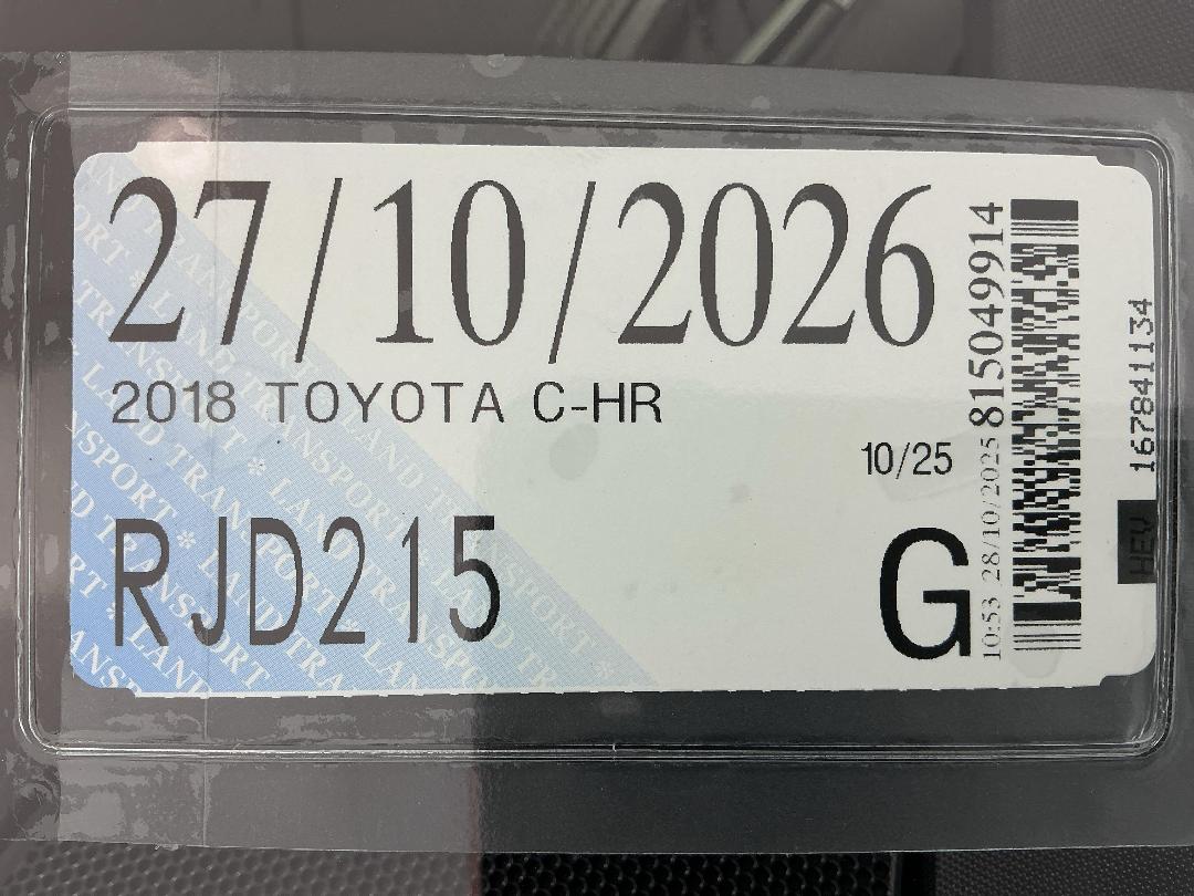 Photo '28' of Toyota C-HR Photo '28' of Toyota C-HR