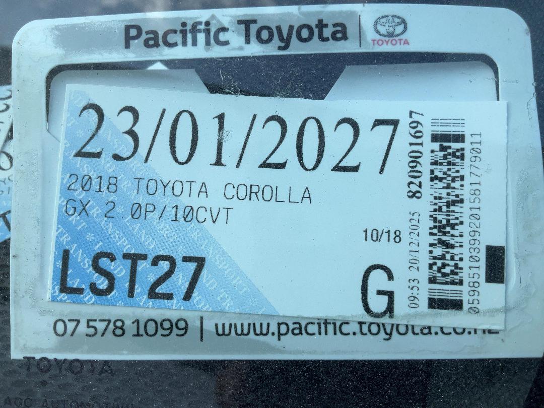 Photo '23' of Toyota Corolla GX