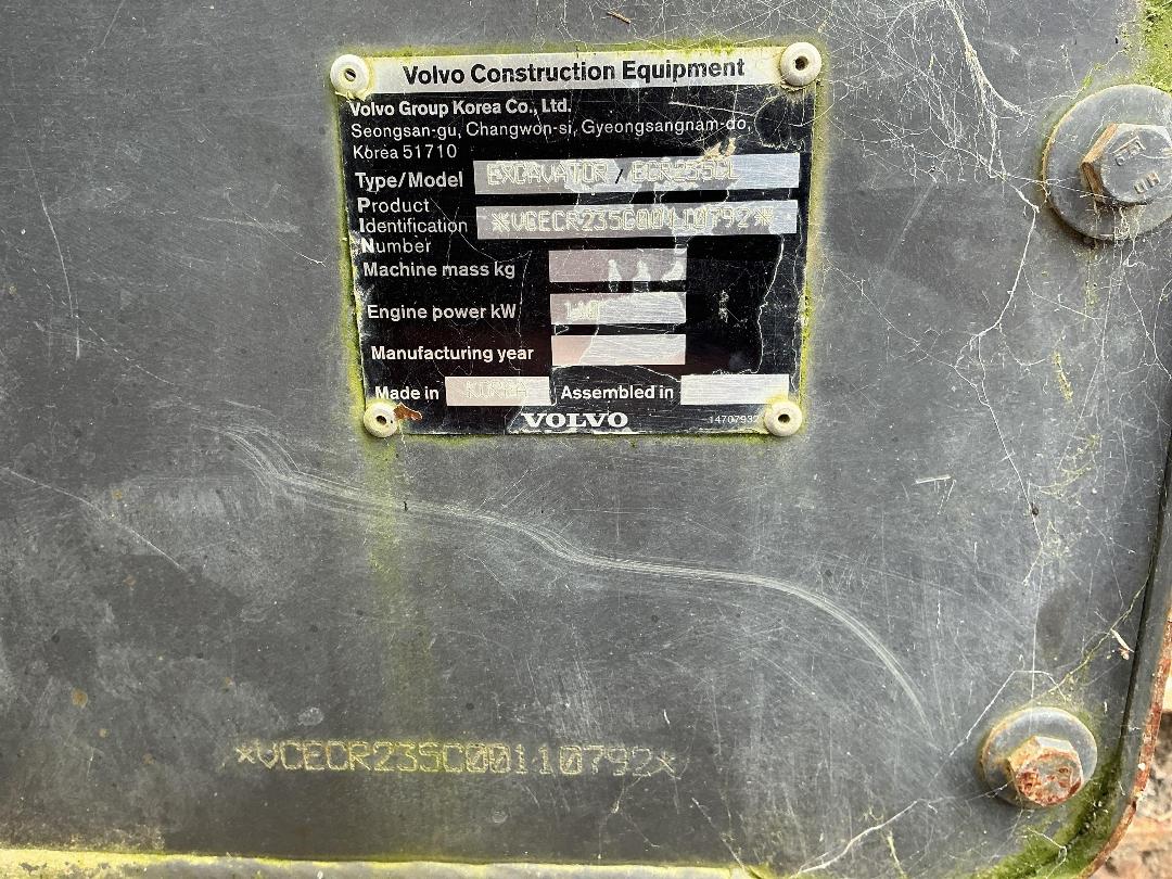 Photo '25' of Volvo ECR235CL Excavator