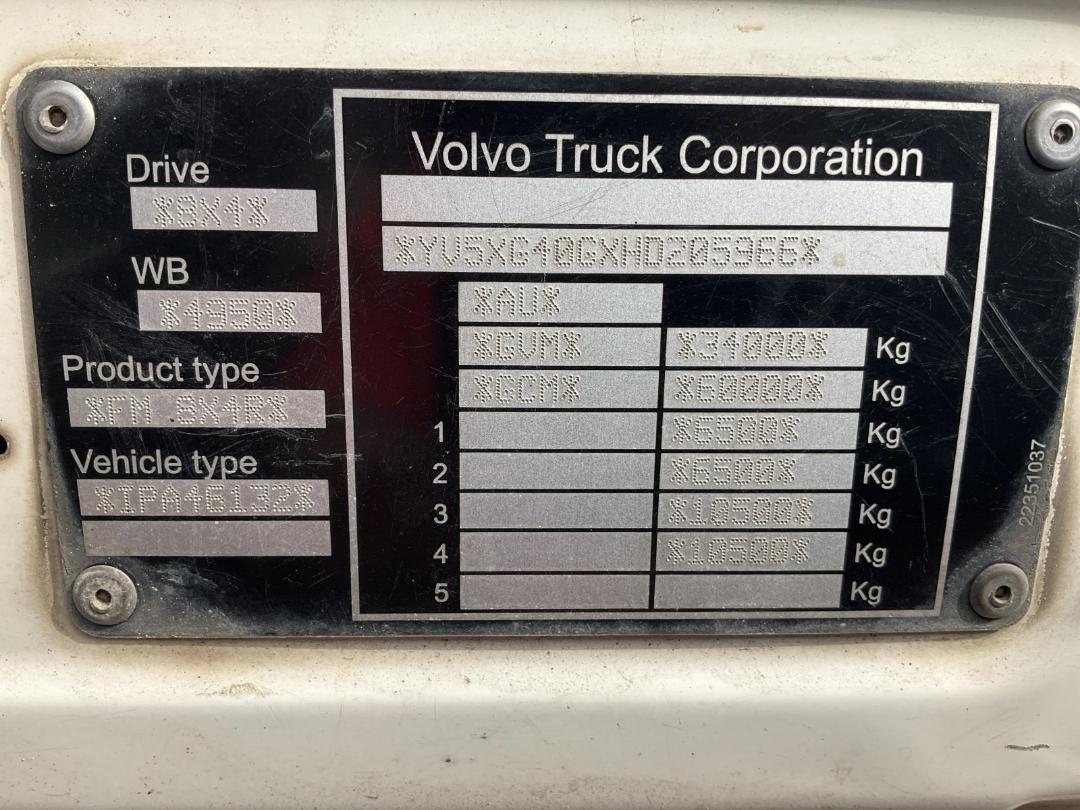 Photo '32' of Volvo FM540 Cab Chassis