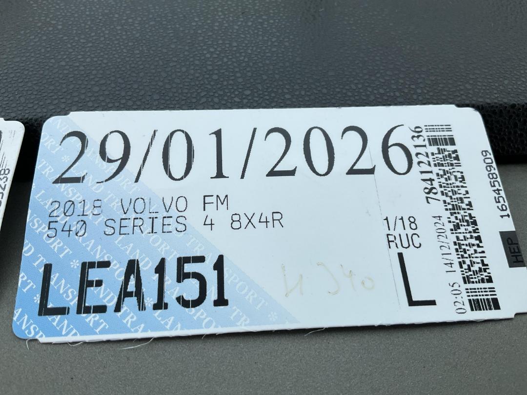 Photo '30' of Volvo FM540 Cab Chassis