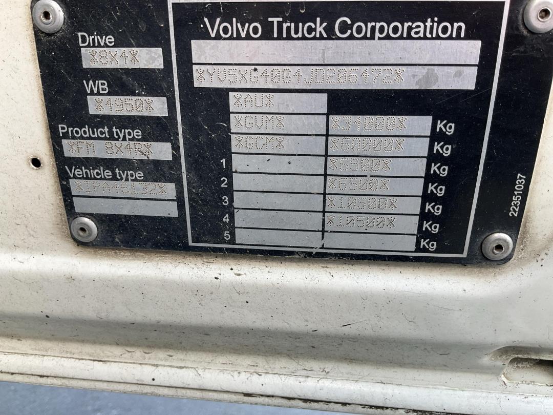 Photo '17' of Volvo FM540 Cab Chassis