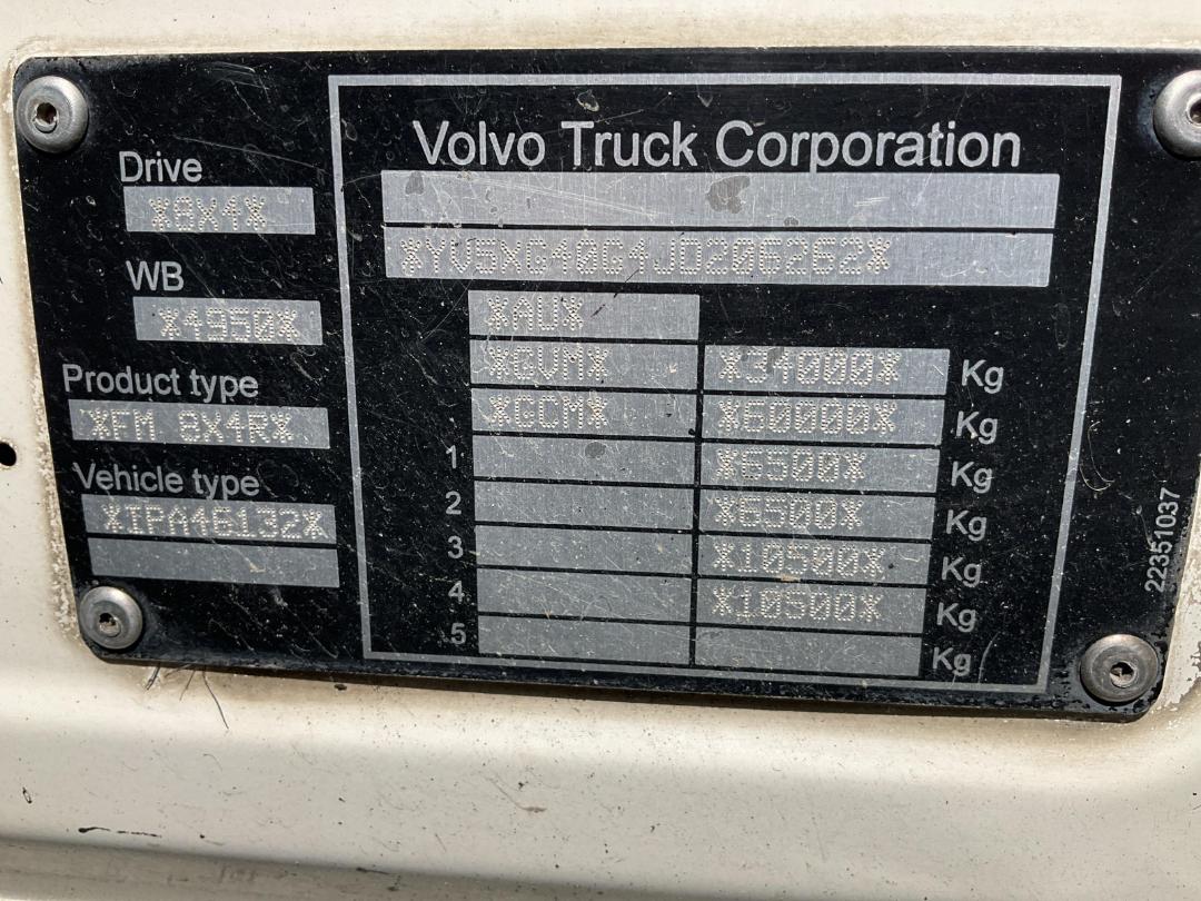 Photo '17' of Volvo FM540 Cab Chassis