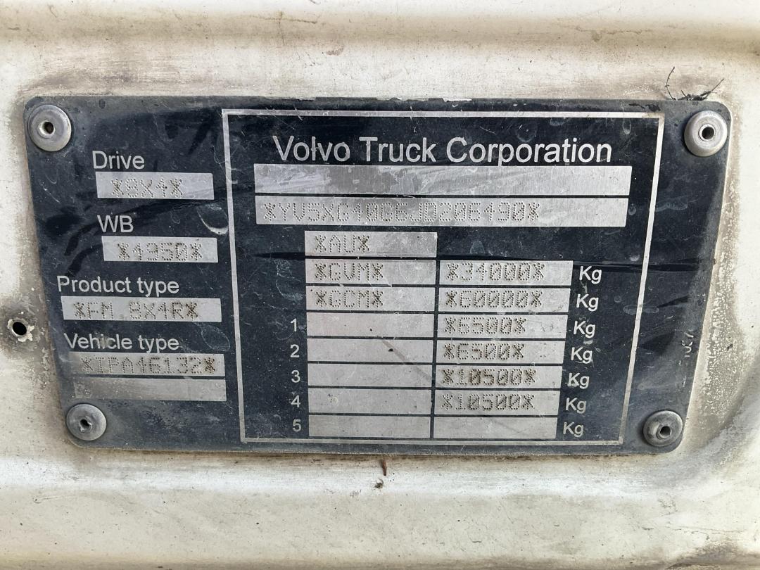 Photo '47' of Volvo FM540 Cab Chassis