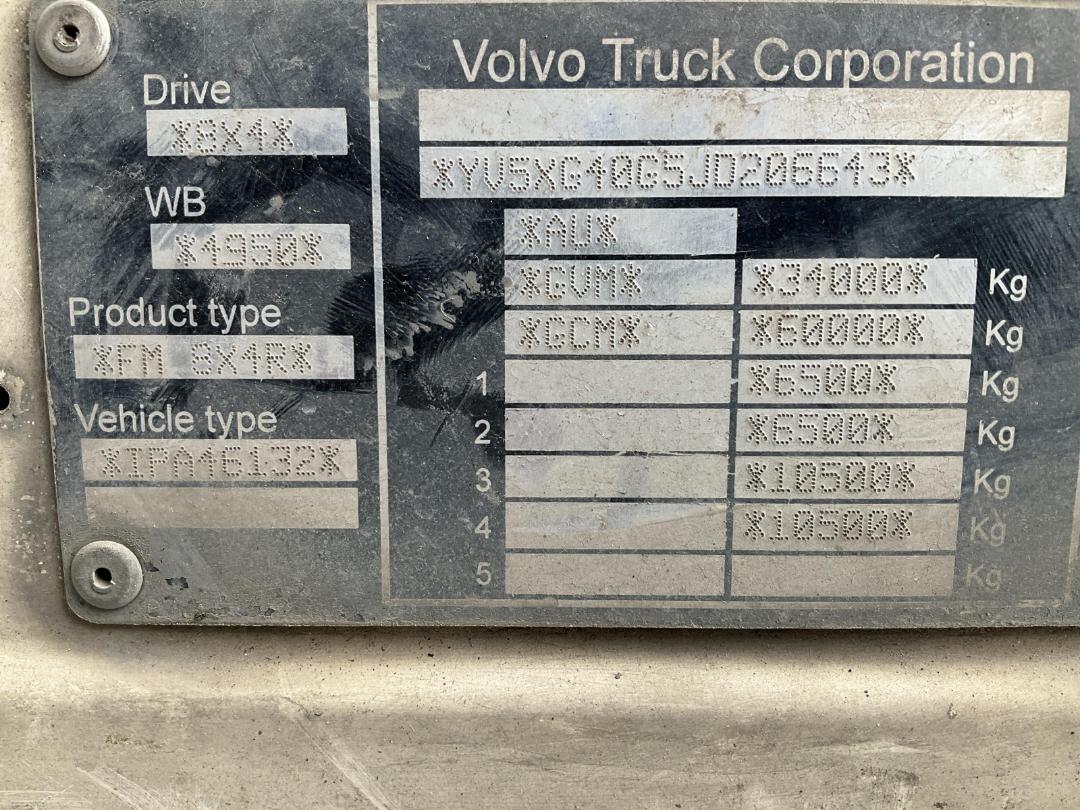 Photo '49' of Volvo FM540 Cab Chassis