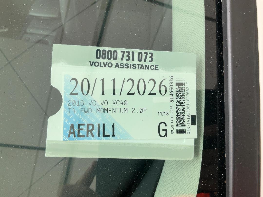 Photo '11' of Volvo XC40 T4 FWD Momentum Photo '11' of Volvo XC40 T4 FWD Momentum