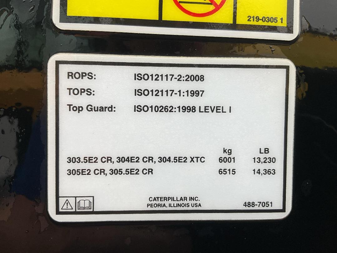 Photo '46' of Caterpillar 305E2 Excavator