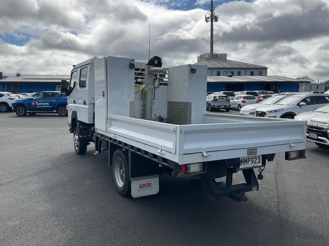 Photo '6' of Fuso Canter 716-4WD Dcab FGB71ER6Wfac Flat Deck Crane