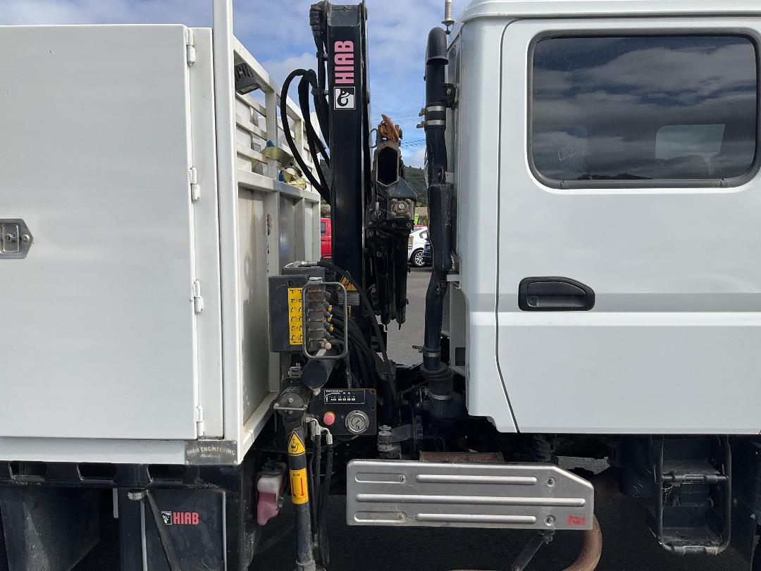 Photo '15' of Fuso Canter 716-4WD Dcab FGB71ER6Wfac Flat Deck Crane