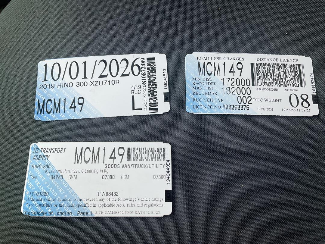 Photo '20' of Hino 300 XZU710R Box Body