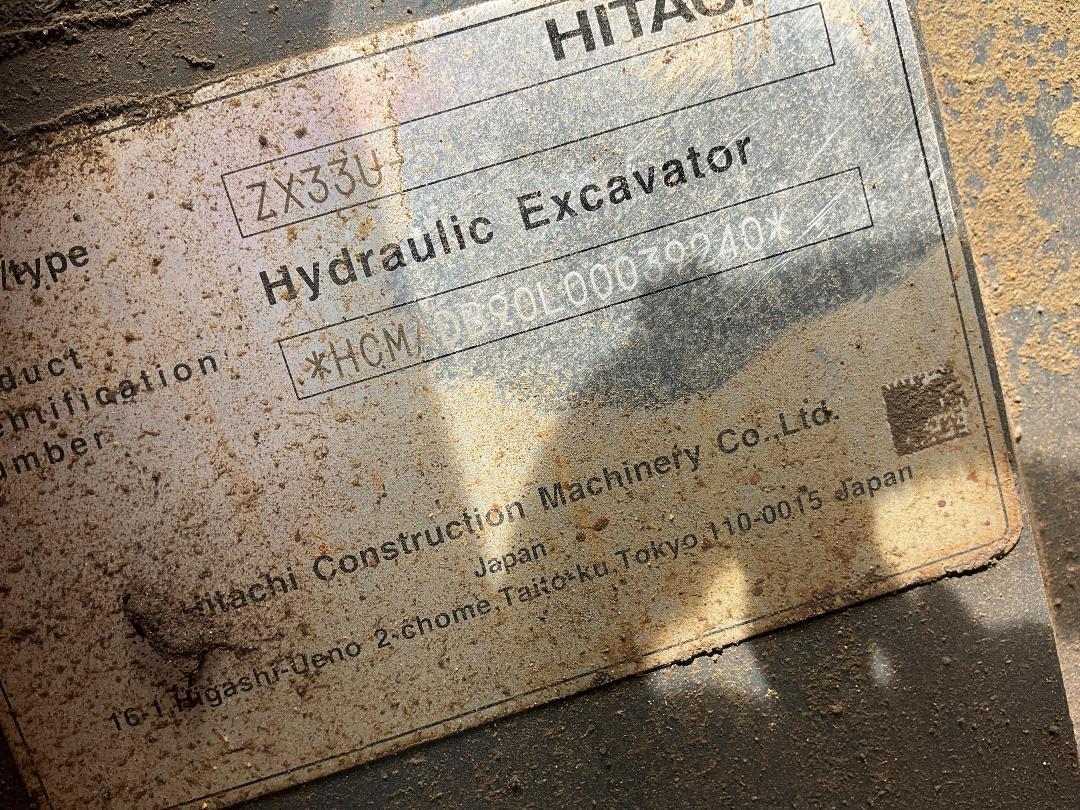 Photo '34' of Hitachi ZX33U-5A Excavator