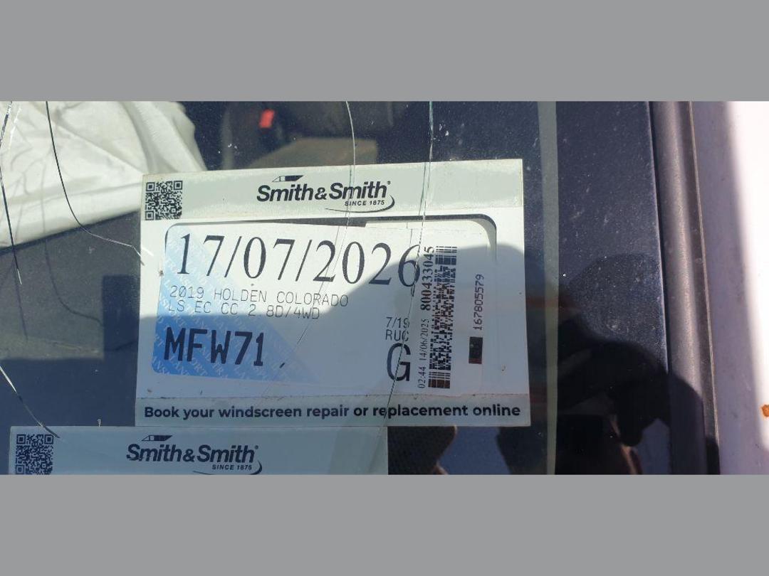 Photo '12' of Holden Colorado LS EC CC