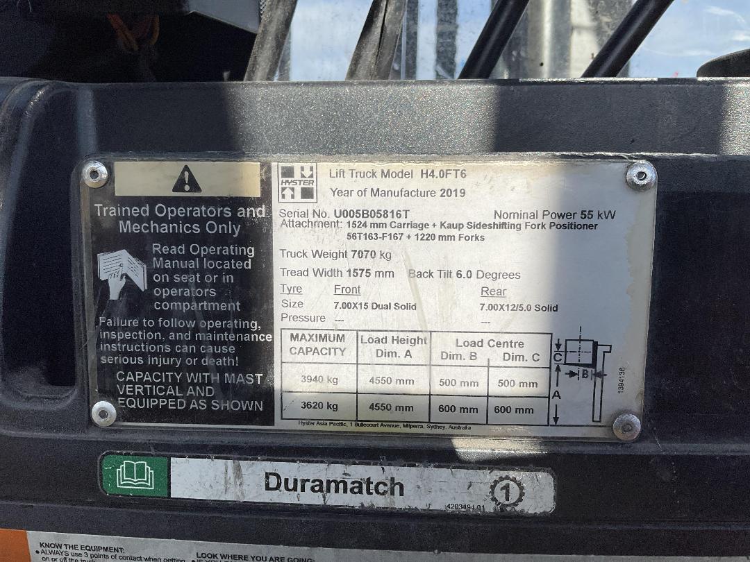 Photo '16' of Hyster H4.0FT Forklift