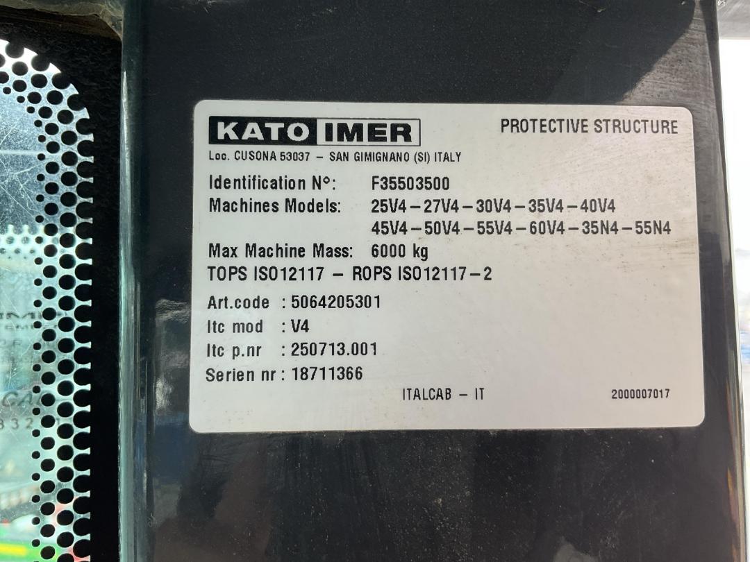 Used KATO 35V4 2019 Turners Trucks & Machinery for Sale 22531331 Turners