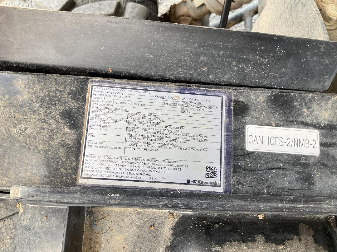 Photo '24' of Kawasaki KAF820