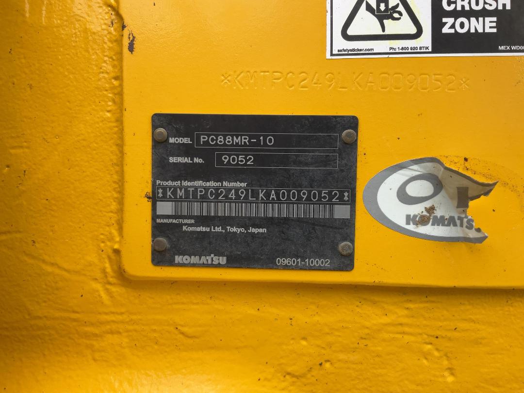 Photo '24' of Komatsu PC88MR-10 Excavator