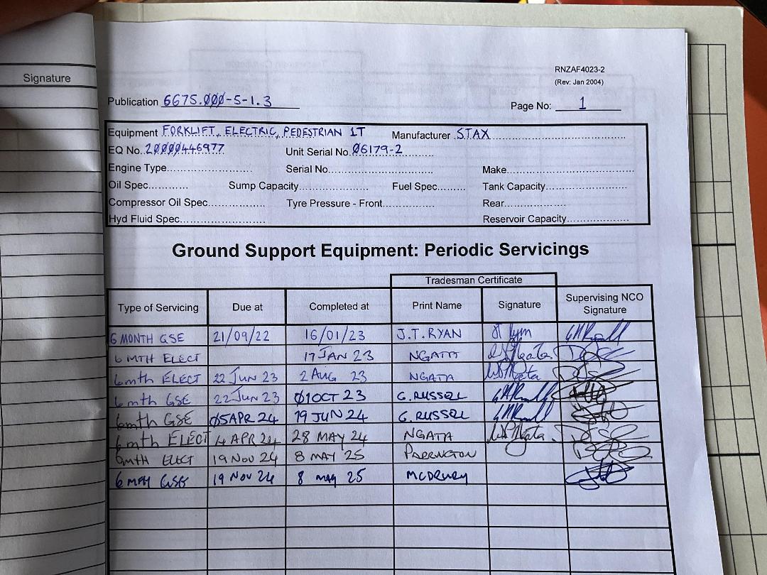 Photo '22' of Stax PWS10SS-i-3300 Forklift