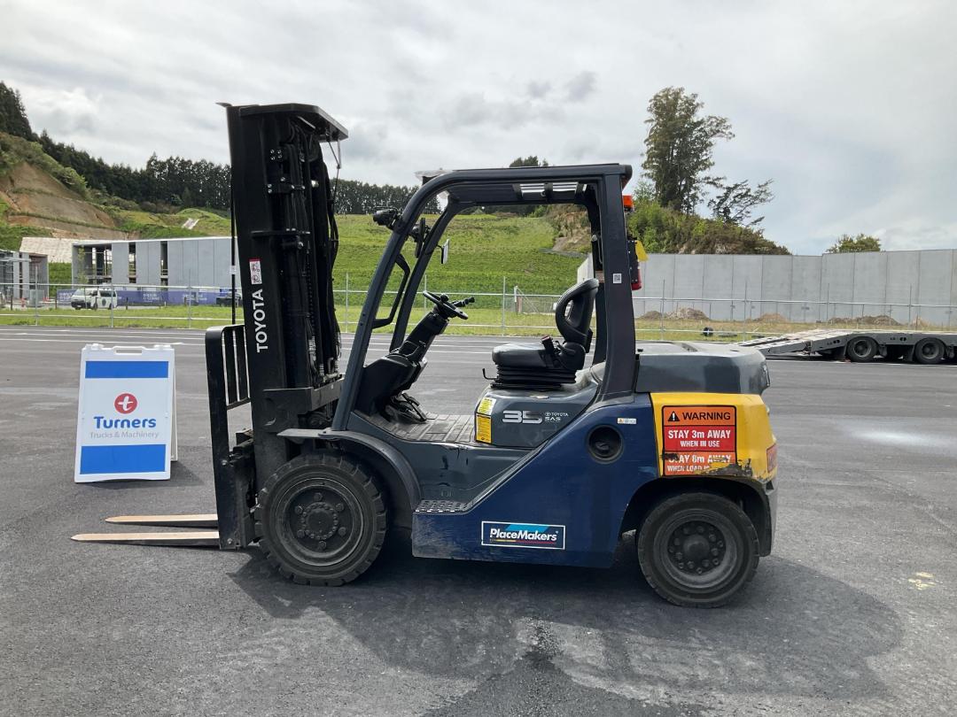 Used Toyota 8FD35N 2019 Turners Trucks & Machinery for Sale